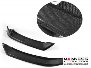 Maserati Levante S Sport Utility Front Car Splitters - Carbon Fiber 